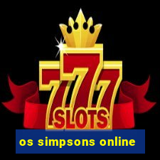 os simpsons online